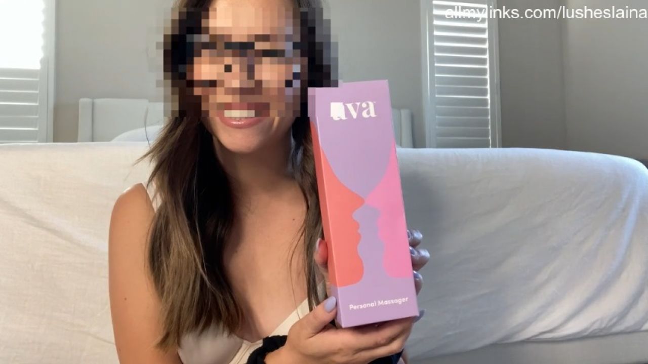 Mixed Asian girl First Time Reviewing Vibrator Sex Toy