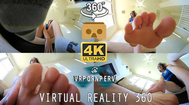 VR360 - Cumming on your Sisters Feet