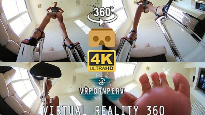 VR360 - Ebony Giantess Goddess Crush