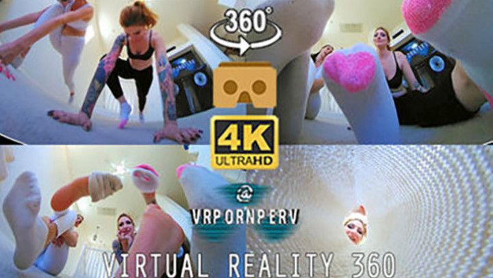 VR360 - Step Sister Sweaty Sock Slave