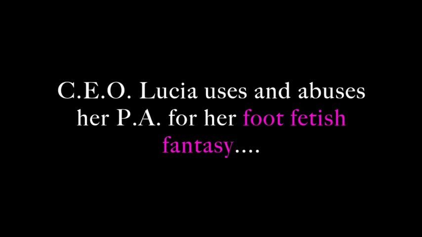 foot fetish fantasy