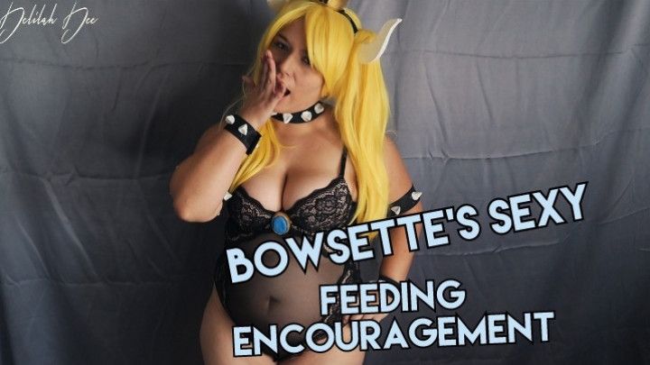 Bowsette's Sexy Feeding Encouragement