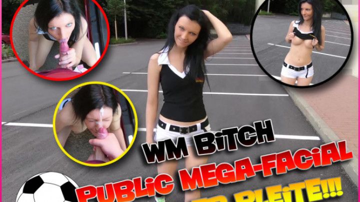 WorldCup Bitch - Public Mega-Facial afte