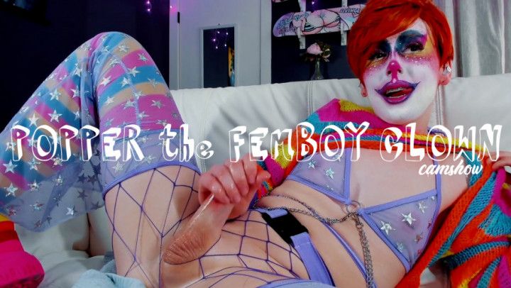Pxpper the Femboy Clown Camshow