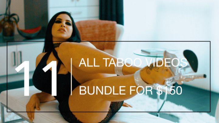 TABOO video bundle 11 Titles 1 price