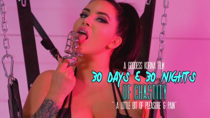 30 days and 30 nights in Chastity