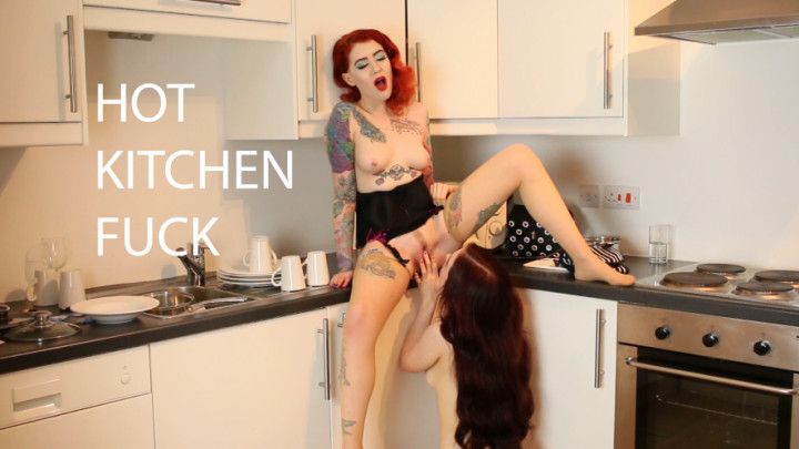 Lesbian Kitchen Fuck