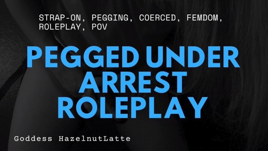 Pegged Under Arrest Roleplay