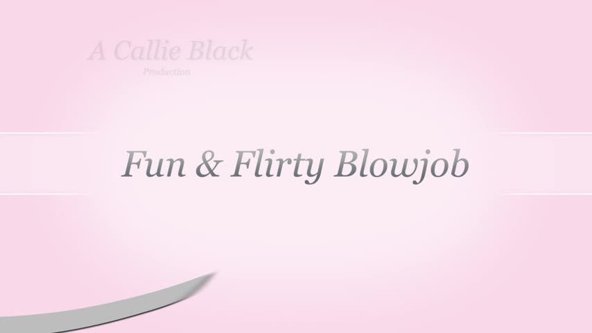 DATE NIGHT - Fun &amp; Flirty Blowjob