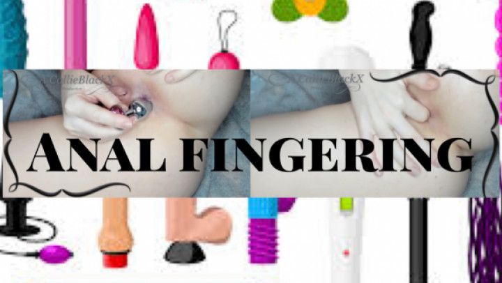 Fingering My Asshole Like A Little Slut