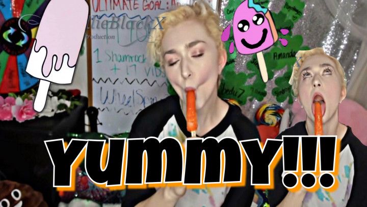 Popsicle Sucking &amp; Eating