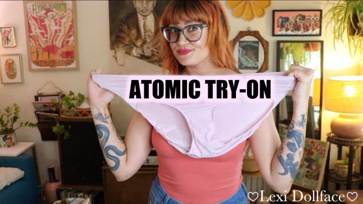 Atomic Panty Try-On