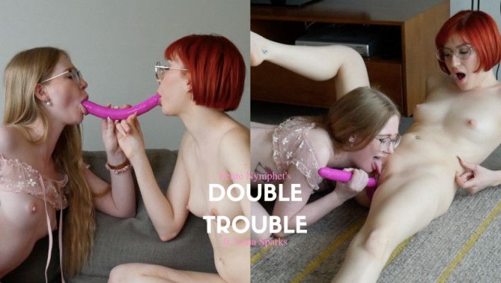 Double Trouble: Lesbian Double-Ended Dildo Fuck