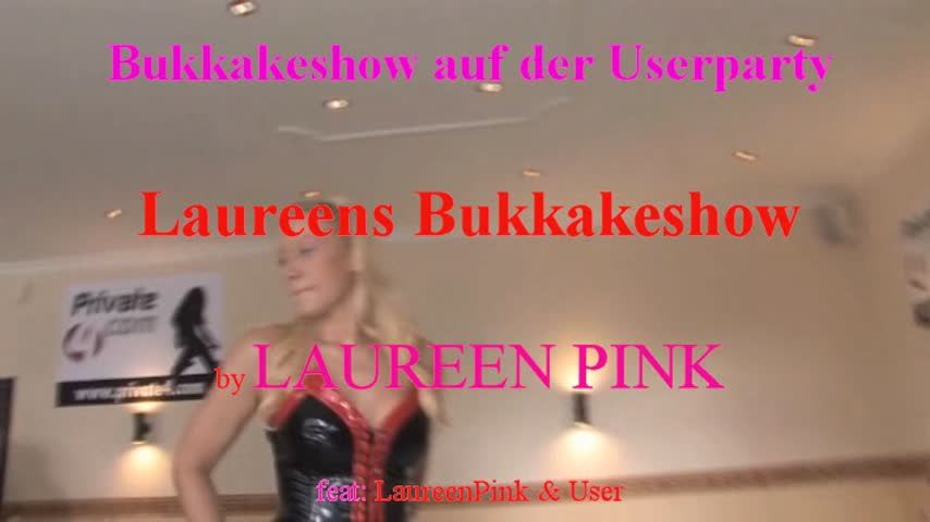 Laureens Bukkakeshow