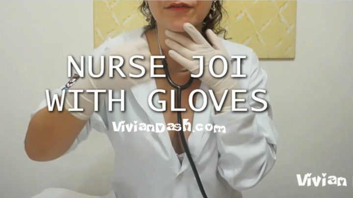 Nurse Dash JOI with gloves