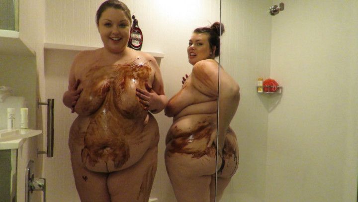 Covering Each Other in Chocolate