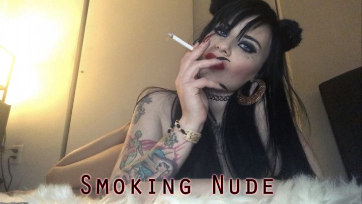 Smoking in the Nude