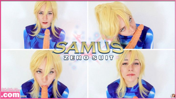 Zero Suit Samus Ahegao Blowjob