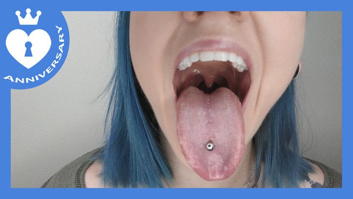 Anniversary - Tongue and Mouth Fetish