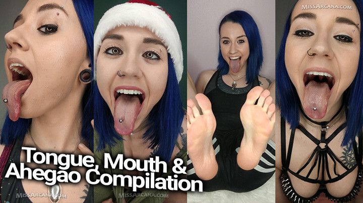 Tongue, Mouth and Ahegao Compilation