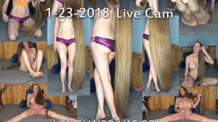 1-23-2018 Live Cam / Cumshow
