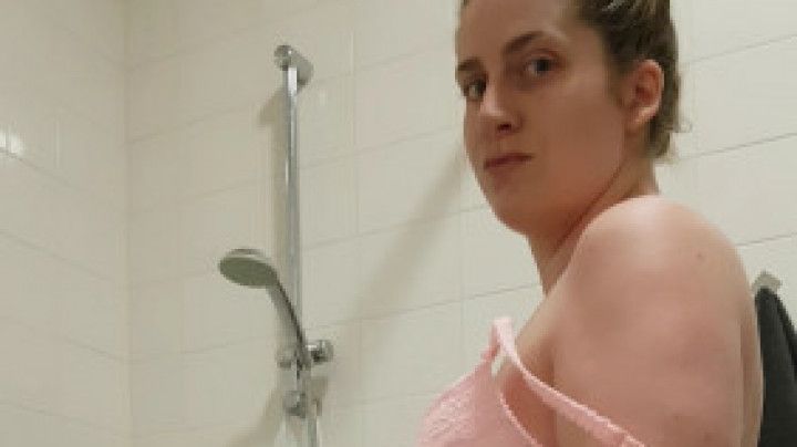 my first shower video