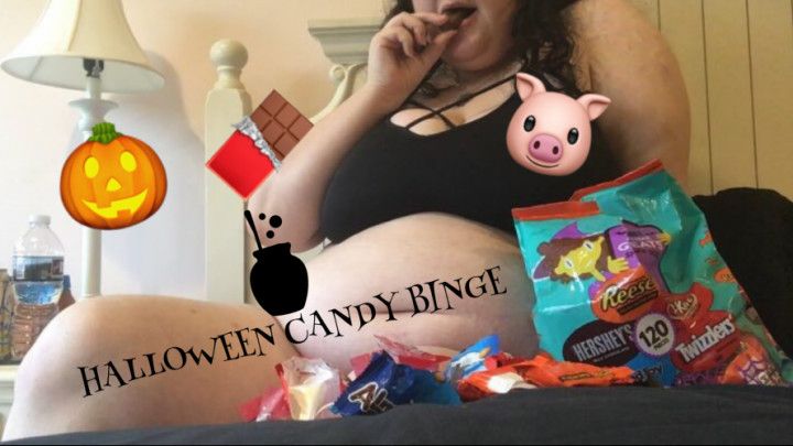 Halloween Candy Stuffed Belly