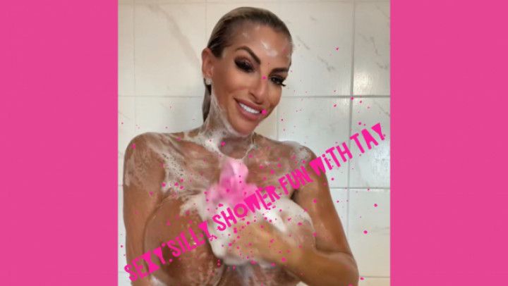Sexy Silly Shower Fun With Tay