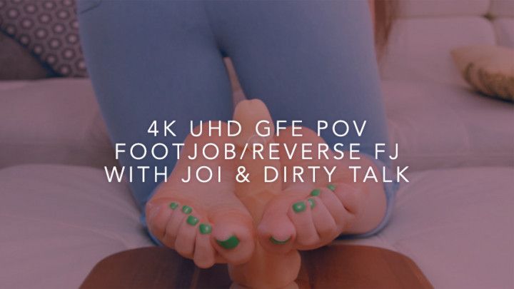 Green Pedi Reverse Foot Job JOI 4K