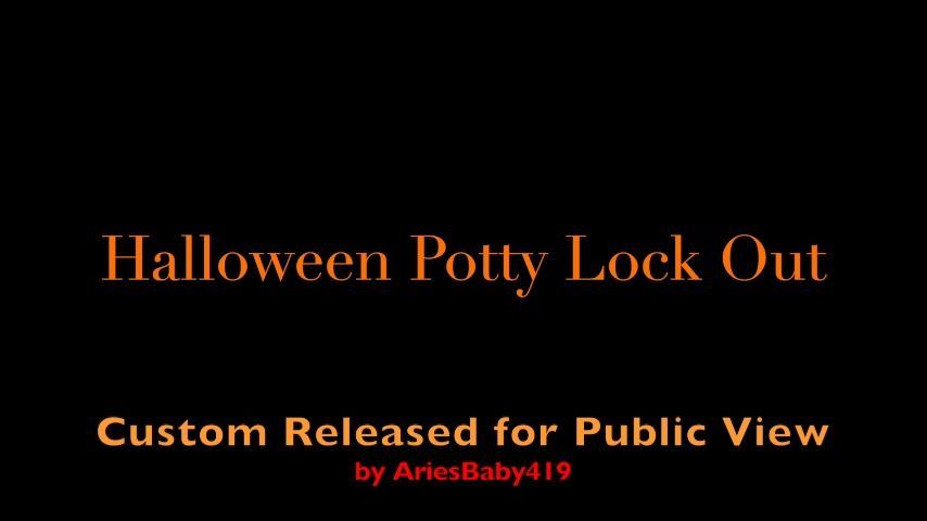 Halloween Party Lock Out
