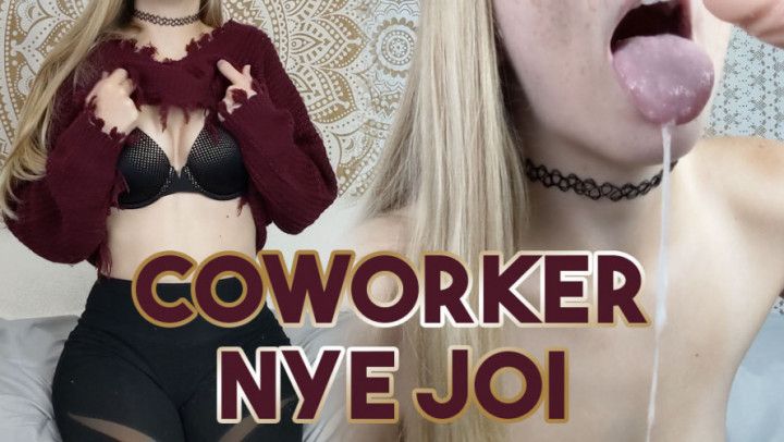 Coworker New Years Eve JOI