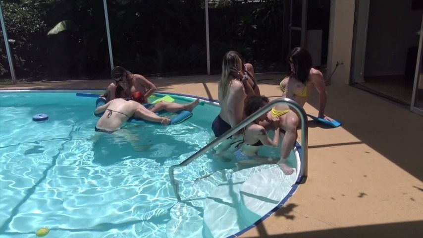Pool Party at the Tranny House