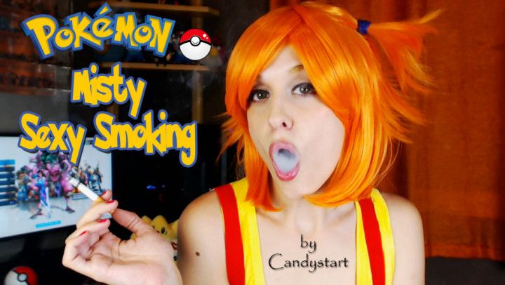 Misty Pokemon Sexy Smoking