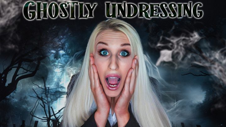 Ghostly Undressing: Posessed Jeans Wetting in Haunted House