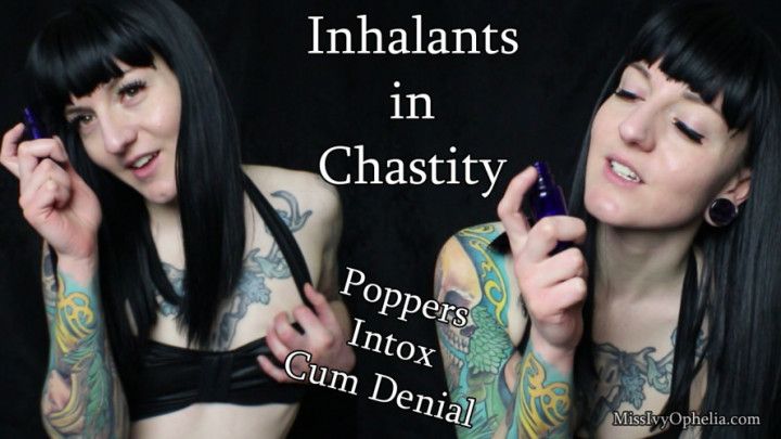 Inhalants in Chastity - POP cum denial