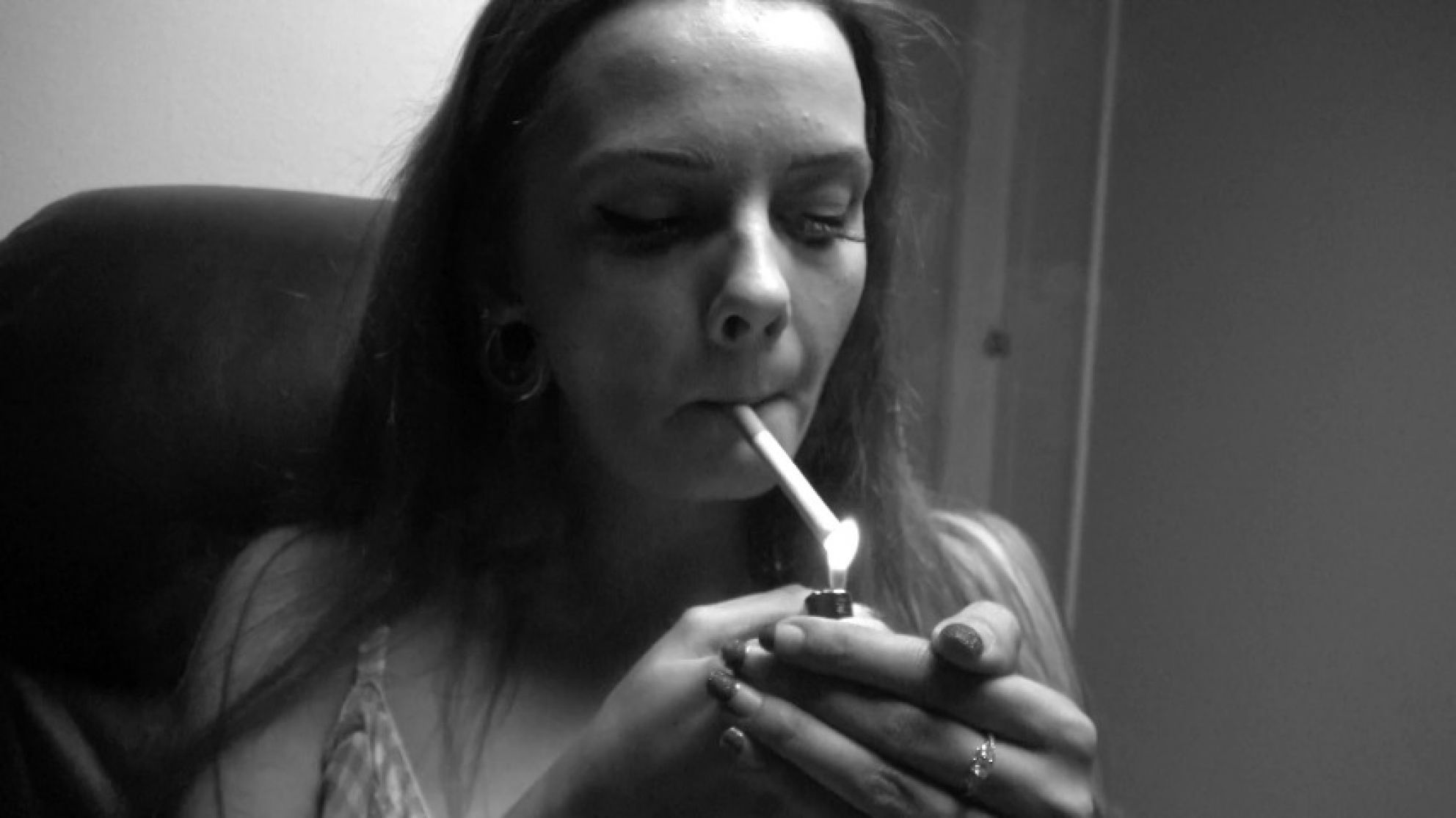 Just smoking w/ Lola Leda