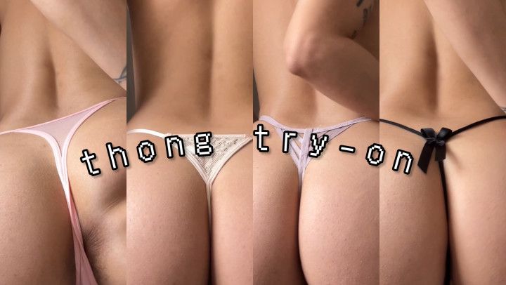 Thong Try-On