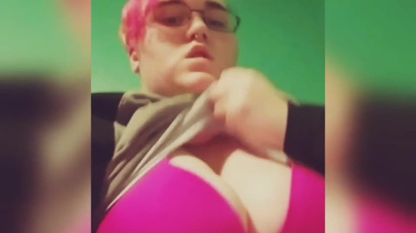Sexy BBW first time tease