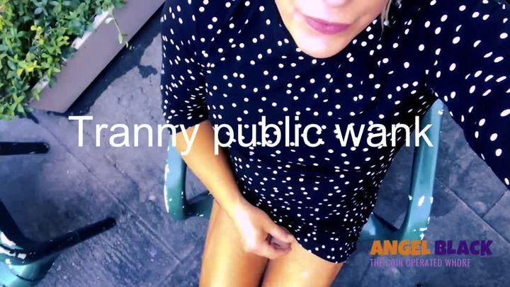 Tranny public masturbation
