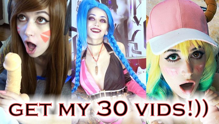 GET MY 30 FULL VIDEOS NOW