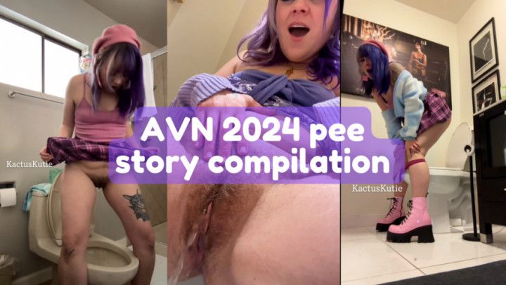 AVN 2024 pee story compilation
