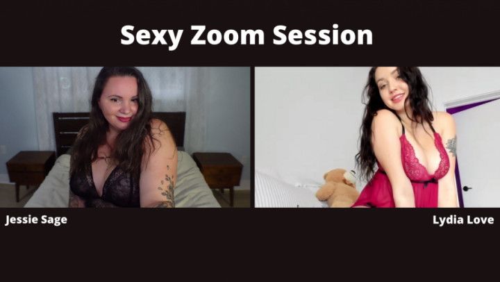 Masturbating on Zoom With Jessie Sage