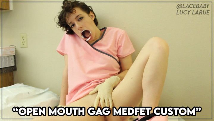 Open Mouth Gag MedFet Custom