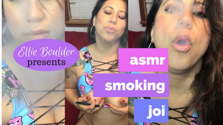 ASMR Smoking JOI