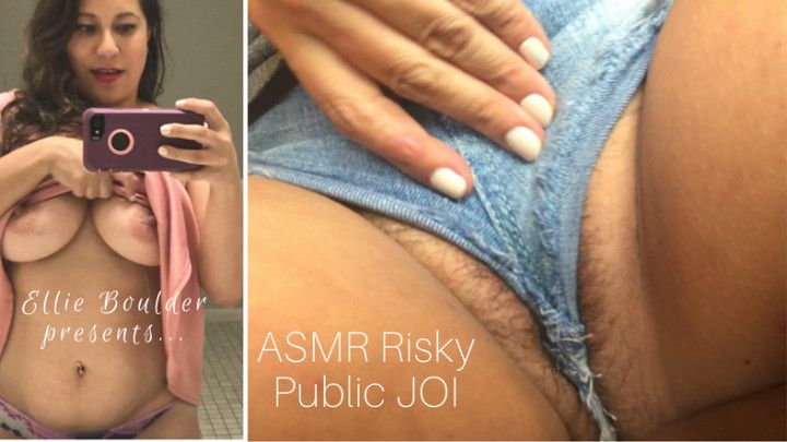 ASMR Risky Public JOI