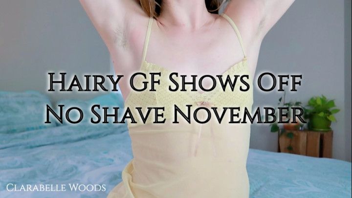 Hairy GFE No Shave November