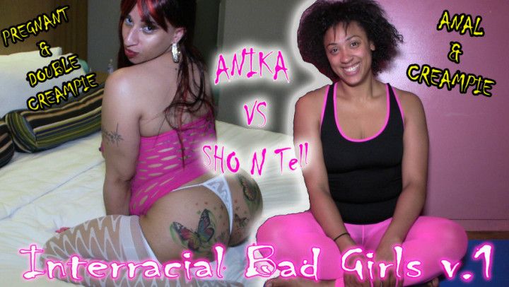 Interracial bad Girls v1 Anal &amp; Creampie