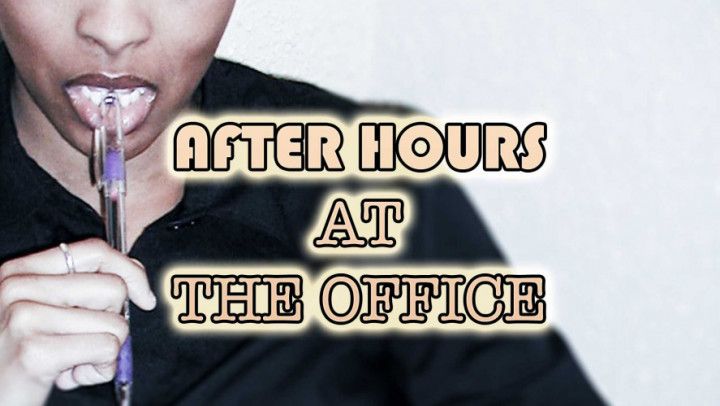 After Hours At The Office