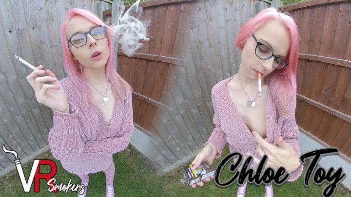 Chloe Toy - Smoking in the Garden
