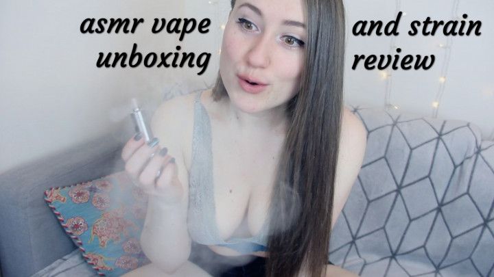 ASMR Vape Unboxing And Strain Review